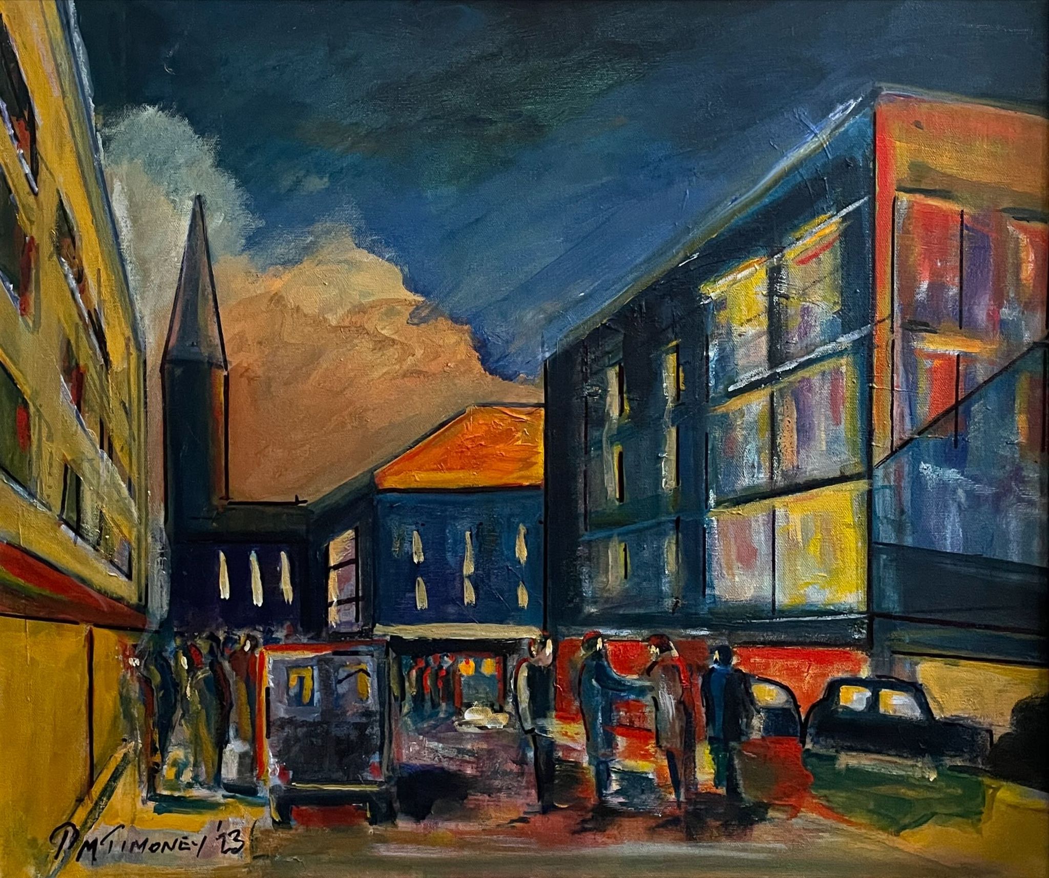 Night Time Town Scenery | Patrick Timoney